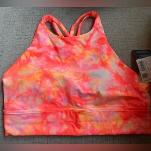 Lululemon Energy Bra, High Neck Long Line